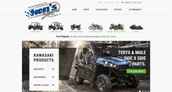 Desktop Screenshot of kenssportskawasakiparts.com